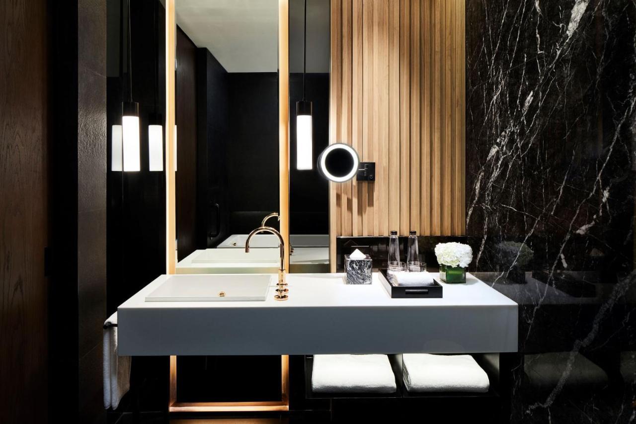 Kamar Twin dengan Pemandangan Skyline